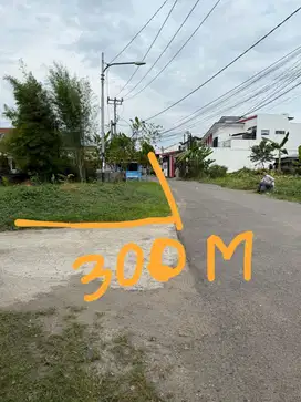 DIJUAL tanah 300m JL MACAN KUMBANG PALEMBANG