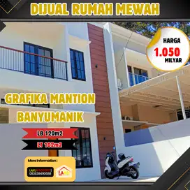 Rumah Mewah Siap Huni 2 Lantai di Jalan Grafika Raya