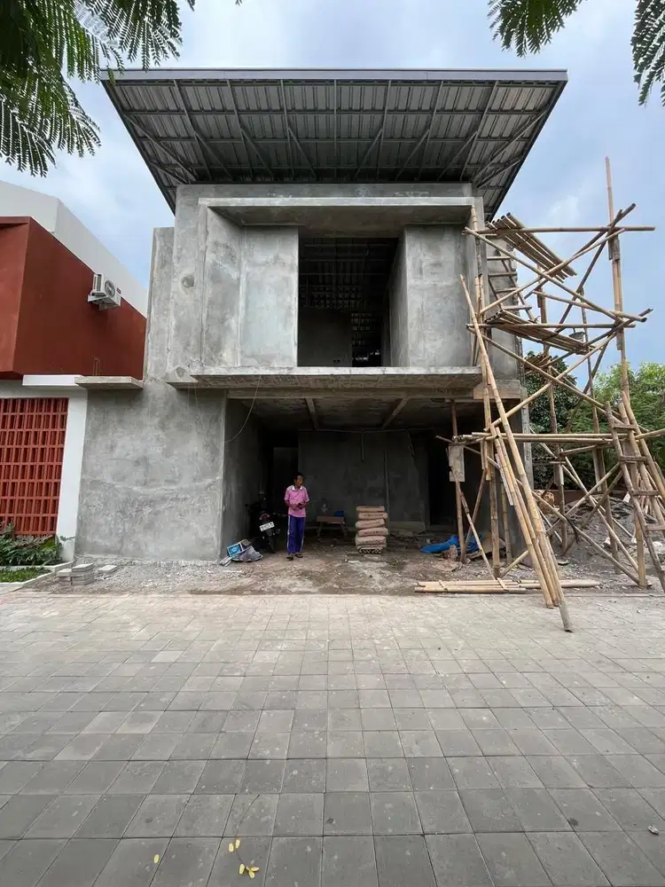 RUMAH BARU KONTEMPORER MODERN 2 LANTAI DALAM CLUSTER DEKAT WAHANA SKE