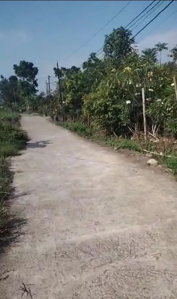 Tanah sangat strategis zona kuning besi jangkang cocok hunian