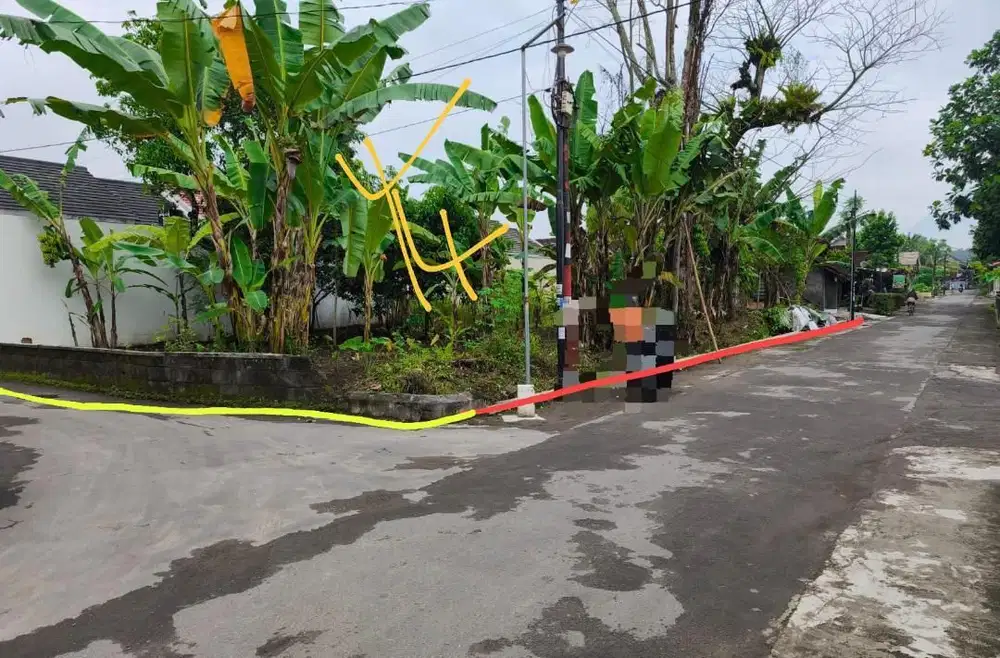 Tanah sangat nyaman dan stratwgis untuk hunian selomartani