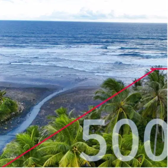 Di jual tanah los pantai luasan kecil di tabanan