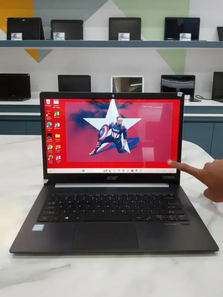 [A31] Laptop Acer Intel i7 16GB 256GB 14 Cocok Buat Kantor