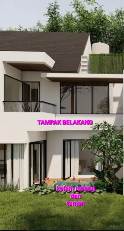 TURUN HARGA JUAL VILLA SANUR RENON Denpasar Bali,on process 4k,3km
