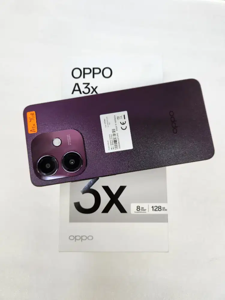 oppo a3x 4+4/128gb resmi