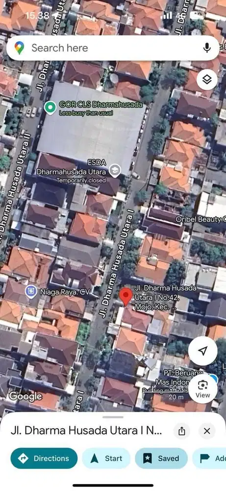 Barang Langka! Jual Tanah Di Dharmahusada Utara Seberang GOR Basket CL