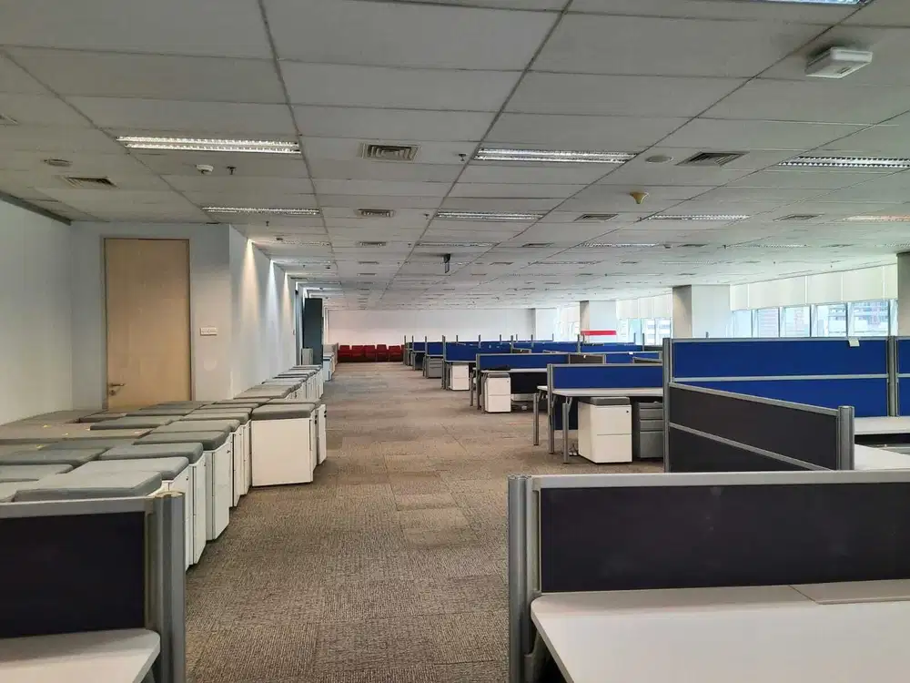 Sewa Kantor Full Furnish 682 m2 di RDTX Square Kuningan, Hrg Nego
