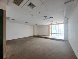 For Rent Kantor Sdh Partisi Luas 136 m2 di SOHO Capital Central Park