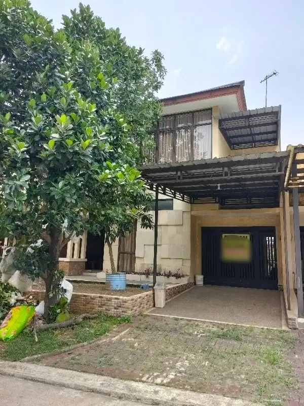 dijual cepat rumah dua lantai siap huni di sentul