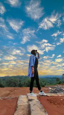 Tanah murah siap bangun view gunung free pondasi