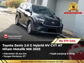 [ GARANSI 5TH ] Toyota Zenix 2.0 G Hybrid HV CVT AT Hitam 2023/2024