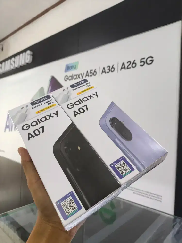 NEW SAMSUNG A07 8/256GB GARANSI RESMI
