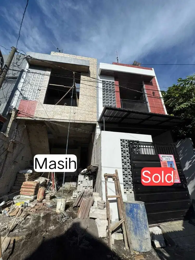 Murahh Sisa 1. Jual Rumah Kost Bibis Karah Surabaya. Dkt masjid agung