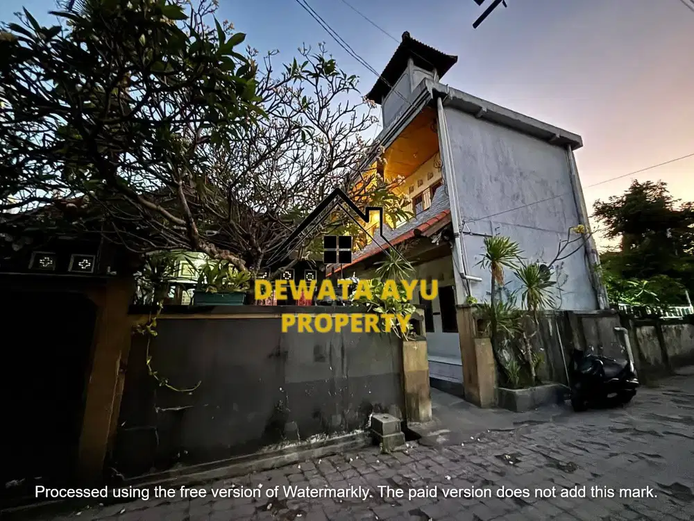 KOST JUAL 2 LANTAI 9 KAMAR LAHAN 140M2 LOKASI NYAMAN DI IMAM BONJOL