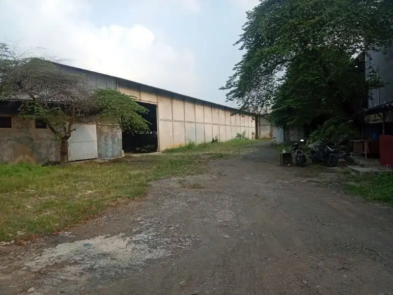 dijual murah gudang di Bekasi Timur akses kontainer 40 feet