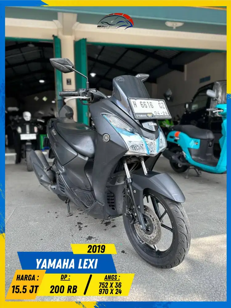 YAMAHA LEXI 2019 MANTAP GASS MASZEHH HIKMAH MOTOR KEPUH