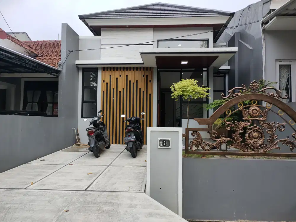 Dijual rumah satu lantai siap huni di sentul city