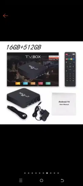 ANDROID TV BOX 16/512