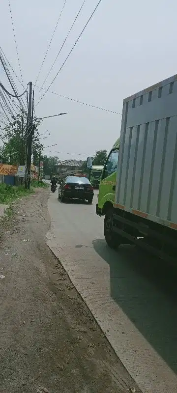 disewa tanah plus bangunan di cisauk