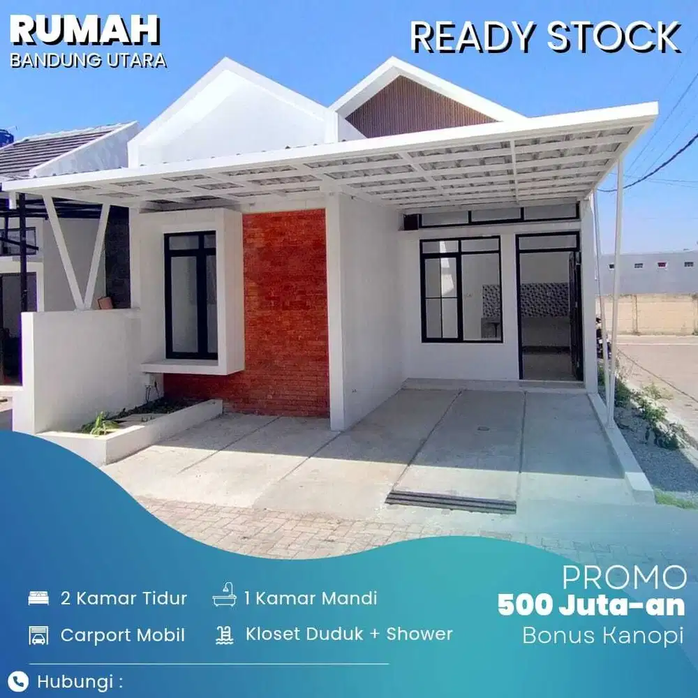 Rumah Baru Cihanjuang Tinggal Pakai