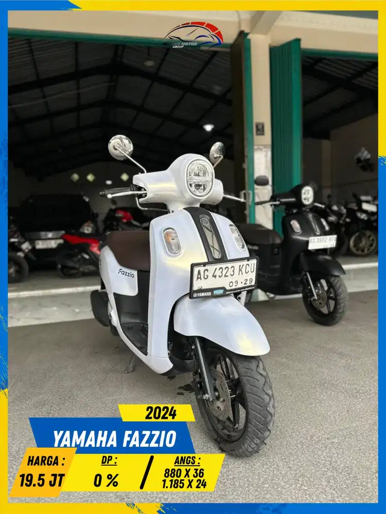 YAMAHA FAZZIO 2024 LIKE NEW MASZEHH HIKMAH MOTOR KEPUH