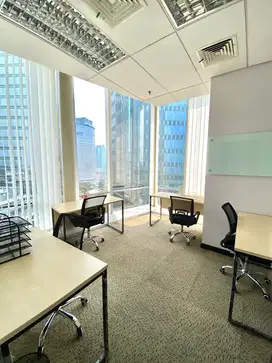 Sewa Kantor di Service Office Menara Jamsostek, Praktis, Harga All In