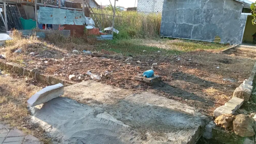 Jual Tanah Bonus Rumah Pakal Surabaya Barat Jual Murah Padat Penduduk
