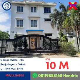 MP/LLG4975 LELANG PENGAJUAN rumah PIK jl camar indah 1 no 15 JakUt