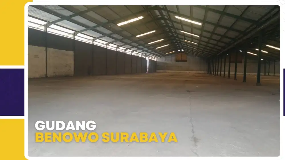 Sewa Gudang 40.000 m² Strategis di Surabaya – Dekat Tol, Pelabuhan & Bandara | The EdGe