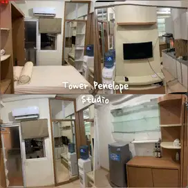Sewa Studio Furnish Tower mall Green pramuka city murah banget
