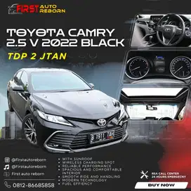 (TDP2jt) Toyota Camry 2.5 V 2022 Black