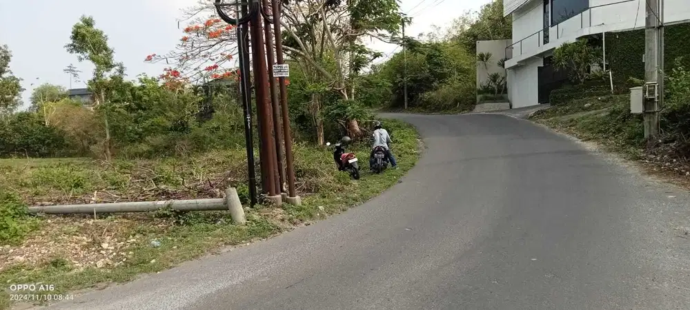 Tanah Premium dan strategis pinggir jalan utama Goa Gong