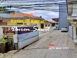 Badminton Hall dan Rumah Kost 38 Kamar HITUNG TANAH di Duren Sawit