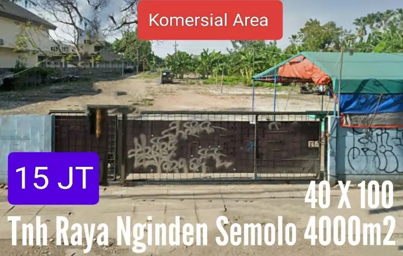 Tanah di Nginden Semolo Surabaya