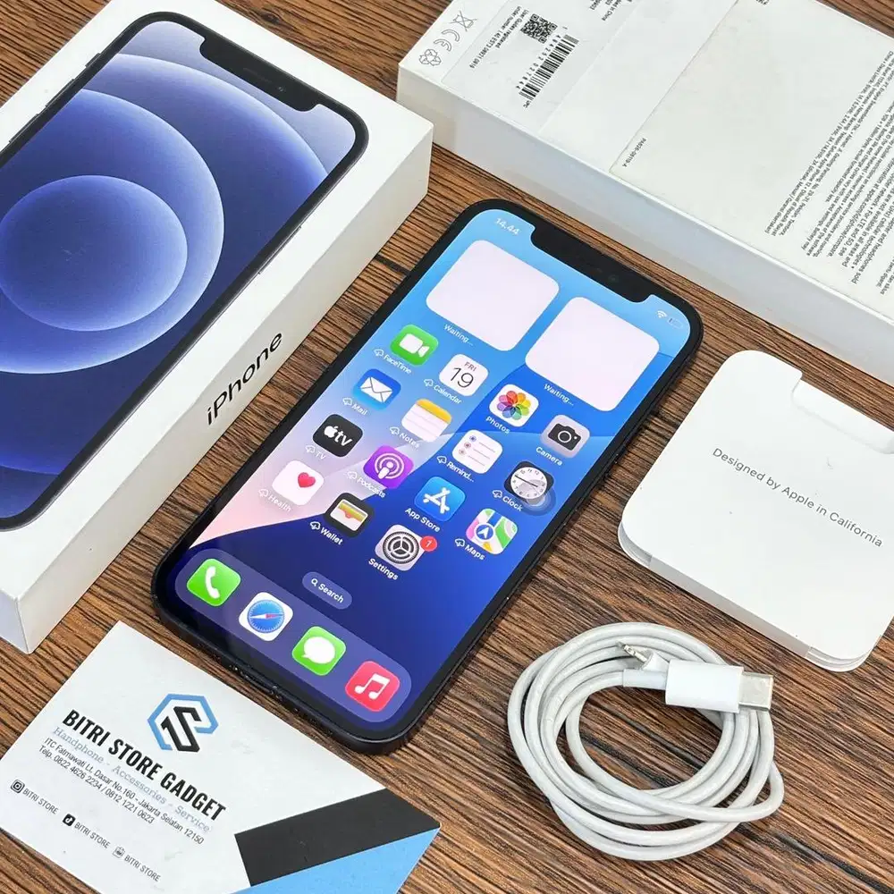 iPHONE 12 256GB BLACK | SETARA iBOX