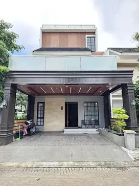 Rumah Mewah Swimming Pool Pribadi, Dalam Cluster Lavesh Harapan Indah
