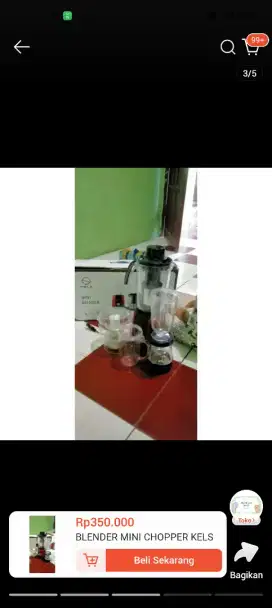 Blender chopper kels