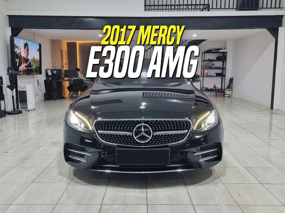 Mercedes Benz E300 AMG 2017 Black Hitam Mercy  E 300 W213