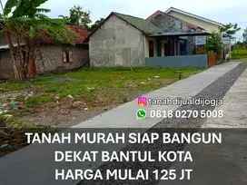 Tanah dekat RS Elisabeth Ganjuran di Sumbermulyo Bambanglipuro Jogja