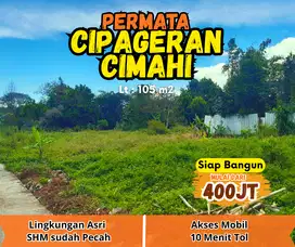 KAVLING MURAH SHM PECAH SIAP BANGUN CIMAHI CIPAGERAN