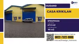 Jual Gudang Casa Krikilan Driyorejo 15 Menit Dari Gerbang Tol Krian