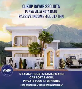 VILLA TERMURAH KOTA BATU + KOLAM RENANG