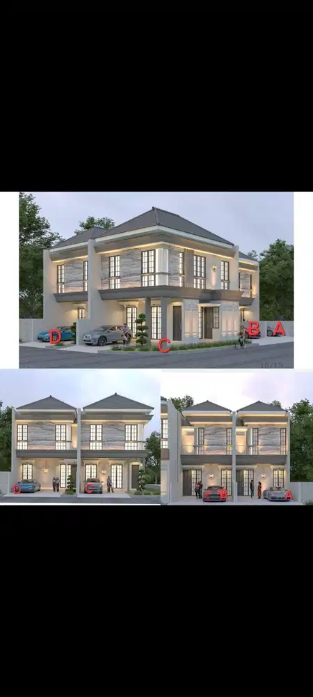 Dijual Rumah Baru Gress Minimalis kualitas Taman Pondok Indah Wiyung