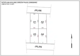 Dijual Tanah Murah One Gate System Lemabang Kota Palembang