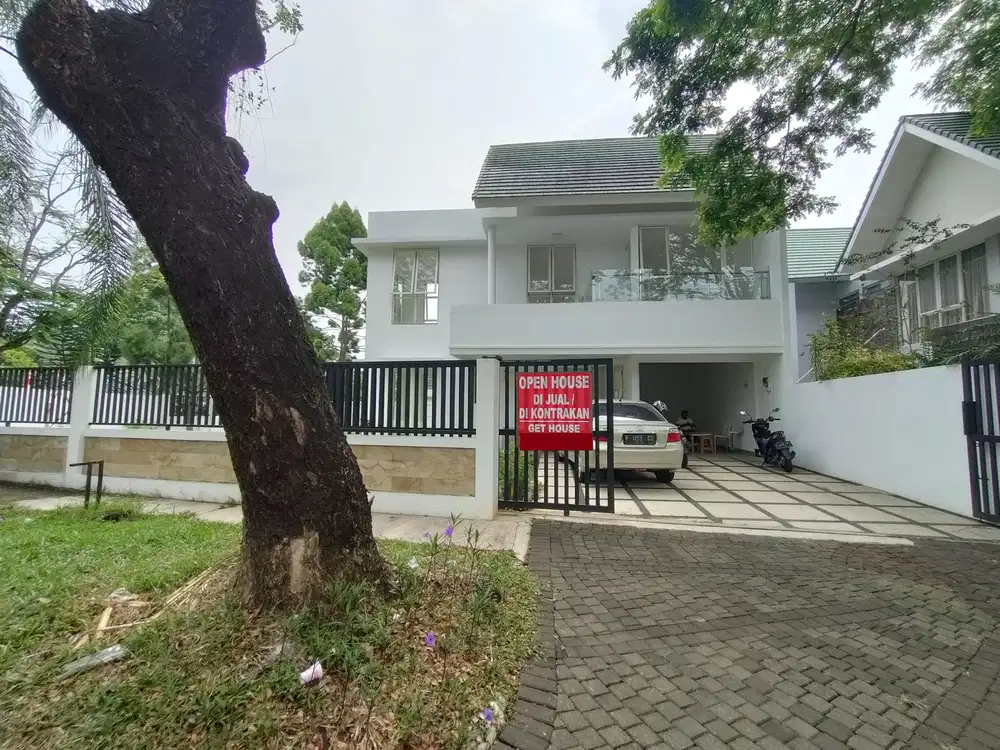 Dijual rumah hook halaman luas di cluster sentul city bogor
