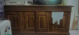 Jual lemari buffet kayu jati furniture sesuai deskripsi
