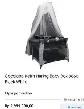 Baby box Cocolatte Keith Haring