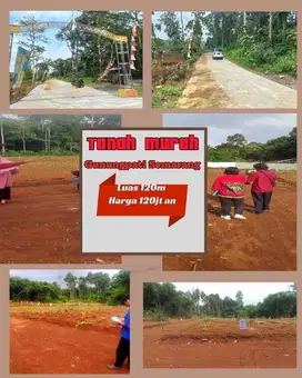 Tanah kavling siap Bangun lokasi kandri gunungpati