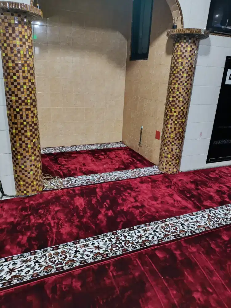 Ambal Sajadah Karpet Masjid Termurah. Tersedia Lokal maupun Import