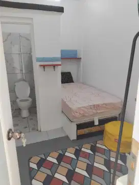900 ribu Kost AC nyaman indah baru